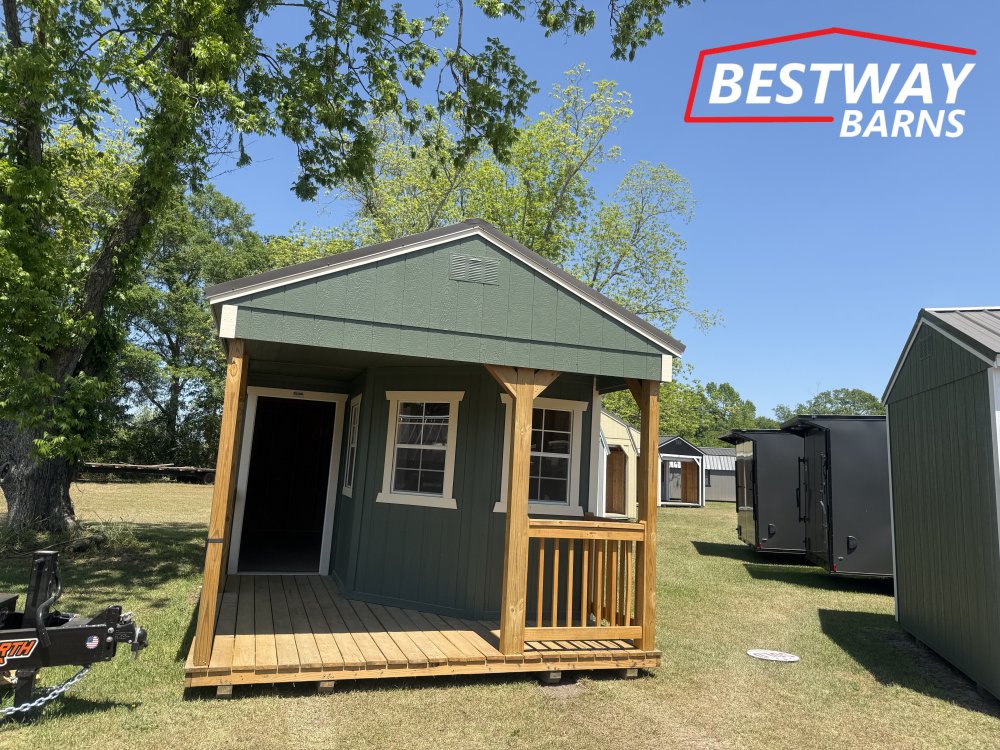 New 2025 Old Hickory 12x28 Deluxe Playhouse Utility Shed