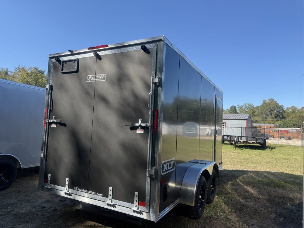 New 2026 Alcom 7X14 TANDEM ALUMINUM Enclosed Cargo