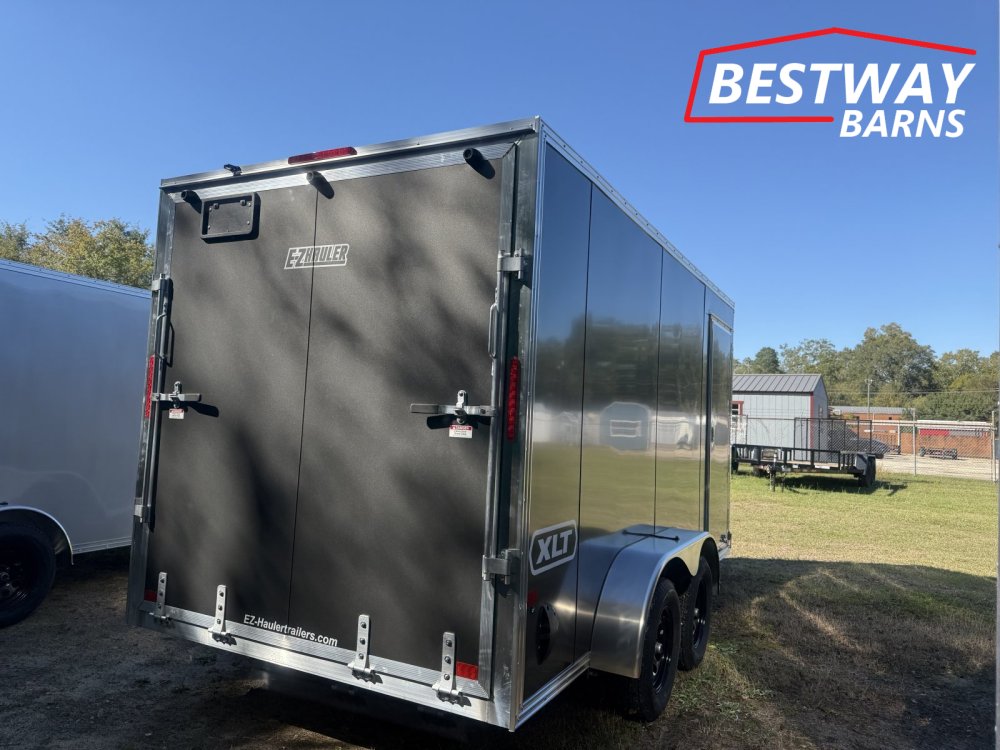 New 2026 Alcom 7X14 TANDEM ALUMINUM Enclosed Cargo