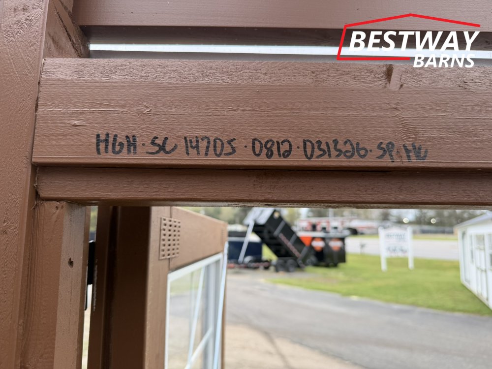 New 2026 Old Hickory 8X12 GREENHOUSE Barn