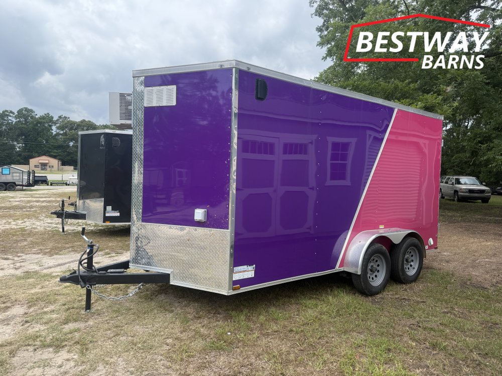 REPO 2026 Quality Cargo 7 X 14 CONCESSION Enclosed Cargo