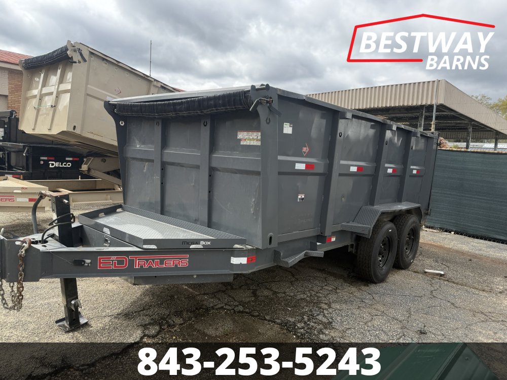 REPO 2023 ED Trailers 7 x 14 14K Dump Dump