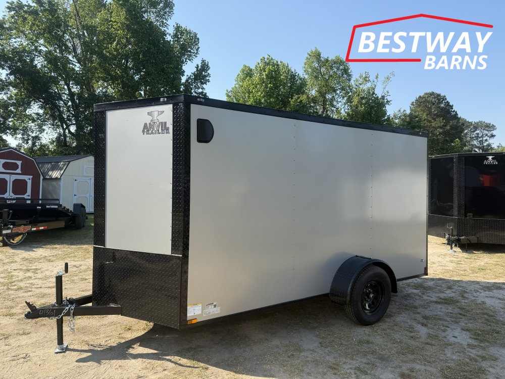 New 2026 Anvil 6X12 BLACKOUT Enclosed Cargo