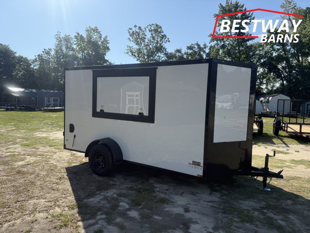 New 2027 Anvil 6 X 12. CONSESSION Enclosed Cargo