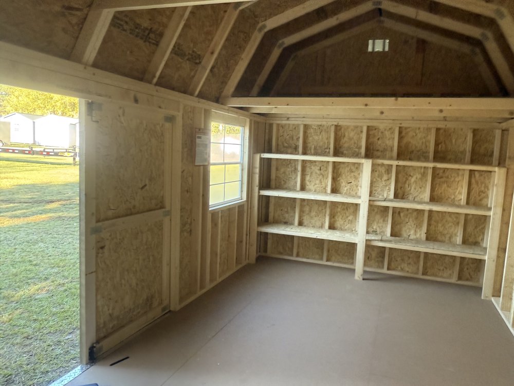 New 2025 Old Hickory 10X20 SIDE Lofted Barn