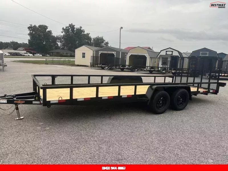 New 2025 Down 2 Earth Trailers 82 X18 LANDSCAPE Utility