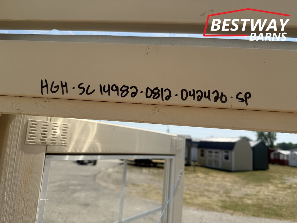 New 2026 Old Hickory 8X12 GREENHOUSE Utility Shed