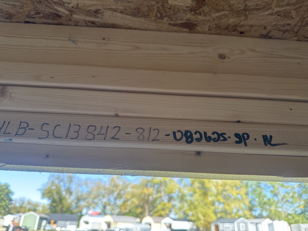 New 2025 Old Hickory 8 x 12 Lofted Barn