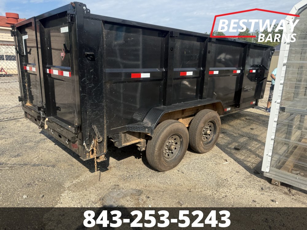 REPO 2026 ED Trailers 7X16 HIGH SIDE Dump