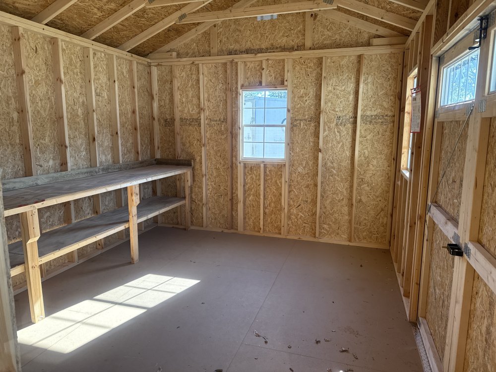 New 2025 Old Hickory 12X28 SIDE GARAGE Utility Shed