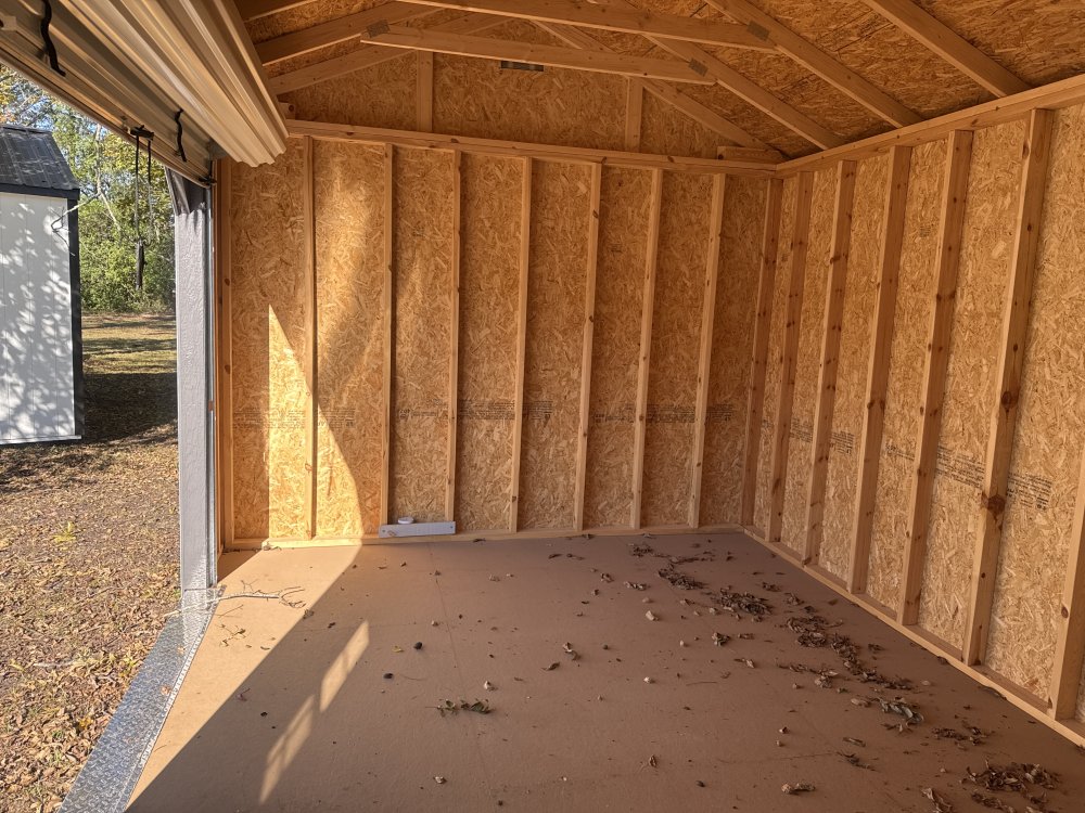 New 2025 Old Hickory 12X28 SIDE GARAGE Utility Shed