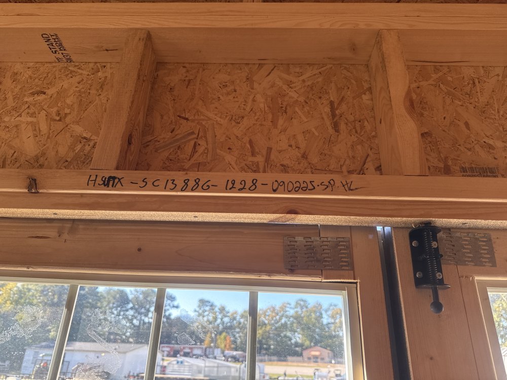 New 2025 Old Hickory 12X28 SIDE GARAGE Utility Shed