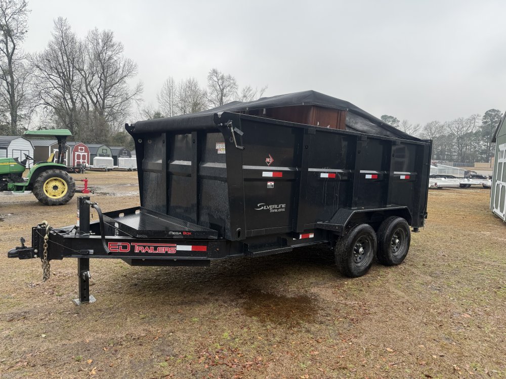 REPO 2025 ED Trailers 7X14 HIGH SIDE REPO DUMP Dump