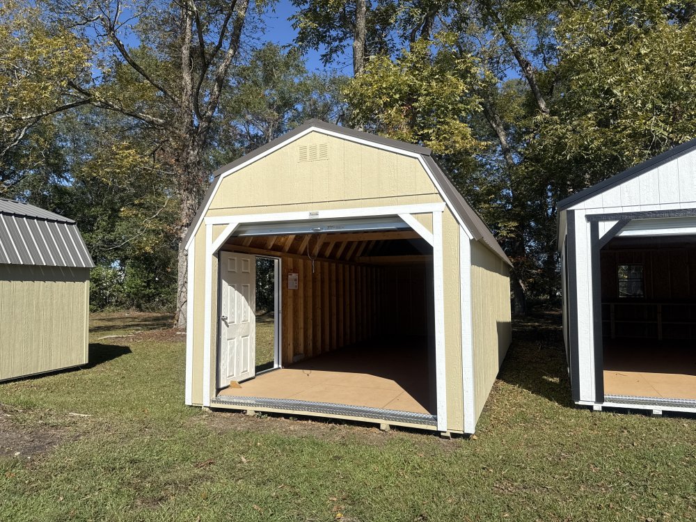 New 2025 Old Hickory 12X28 GARAGE Barn