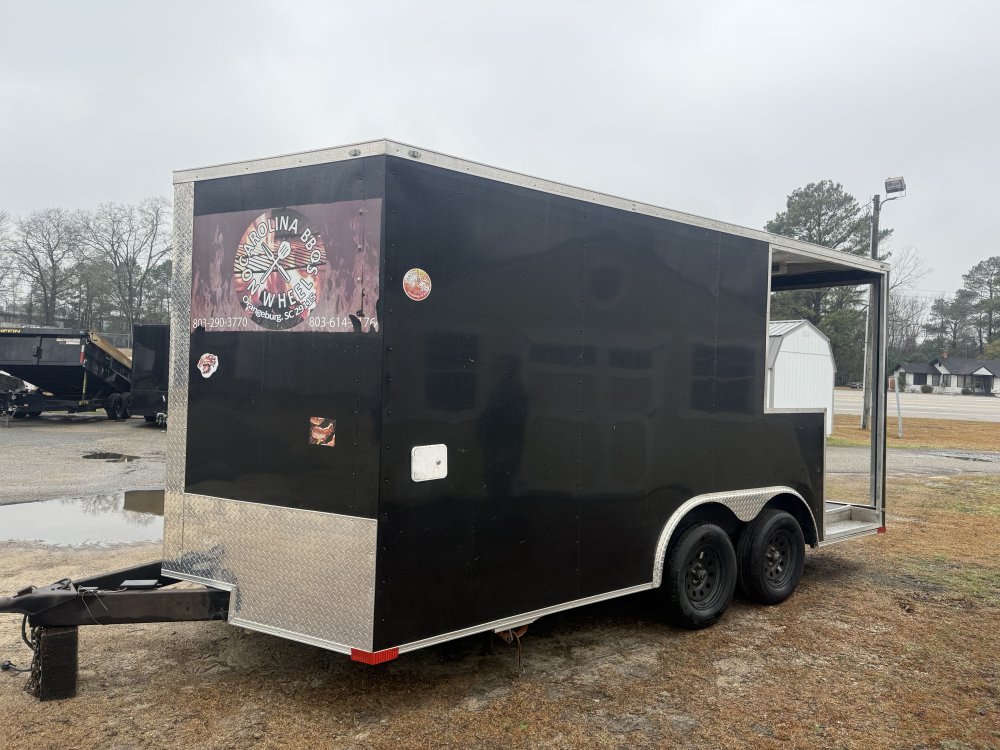 REPO 2022 Fast Cargo 8.5 X 16 CONCESSION Enclosed Cargo