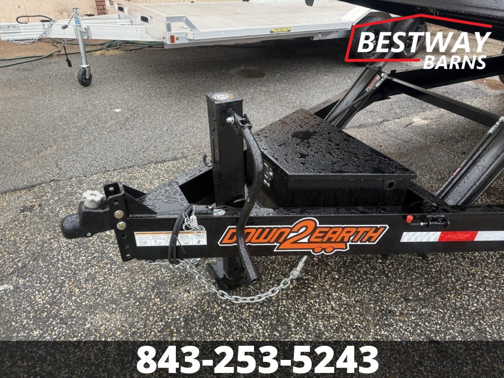 New 2026 Down 2 Earth 82 X 22' STEEL DECK POWER TILT Car Hauler