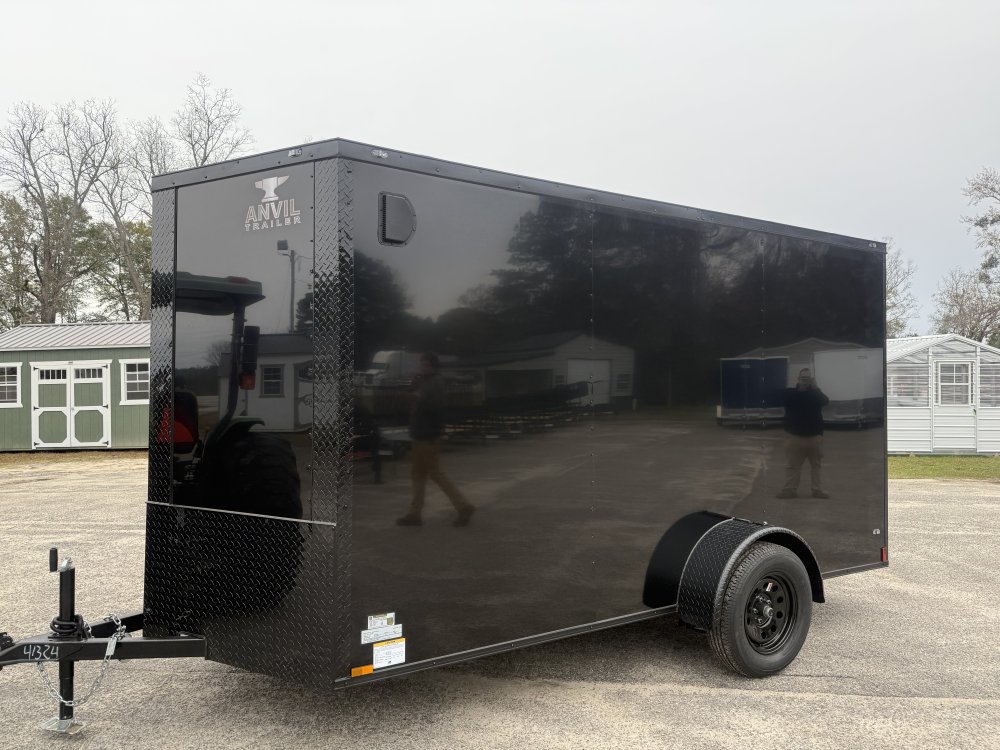 New 2026 Anvil Trailers 6X12 BLACKOUT Enclosed Cargo