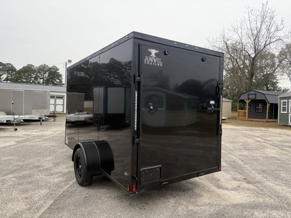New 2026 Anvil Trailers 6X12 BLACKOUT Enclosed Cargo
