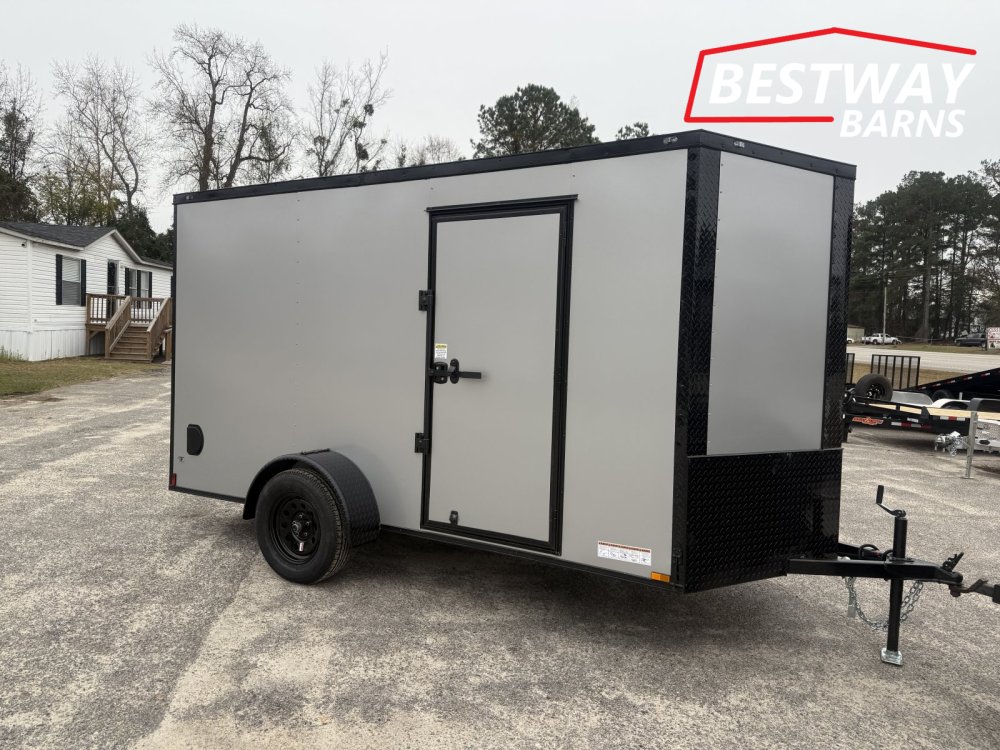 New 2026 Anvil 6X12 BLACKOUT Enclosed Cargo
