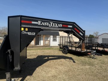 REPO 2023 East Texas Trailers 102 X 40 DECKOVER GOOSENECK Equipment