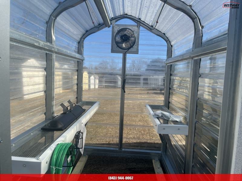 New 2024 Heritage Building 5X8 HERITAGE GREENHOUSE Utility Shed