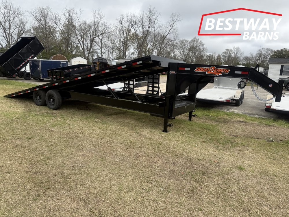 New 2026 Down 2 Earth 102 X 26' GOOSENECK POWER TILT 14K Equipment