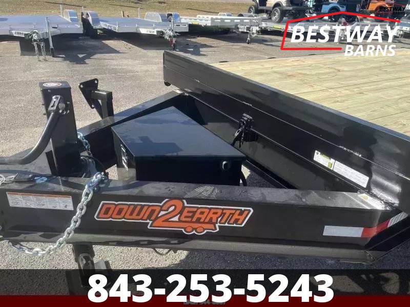 New 2026 Down 2 Earth 102 X 24 POWER TILT DECKOVER Equipment