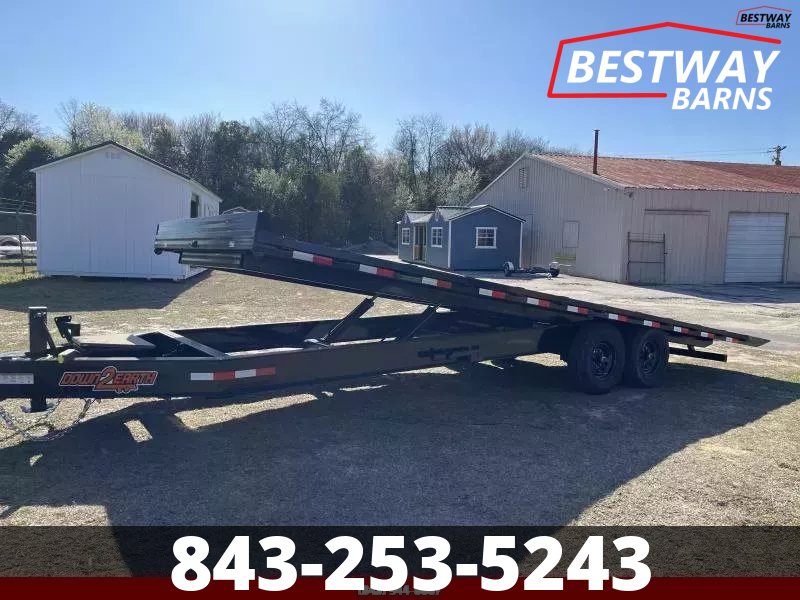 New 2026 Down 2 Earth 102 X 24 POWER TILT DECKOVER Equipment