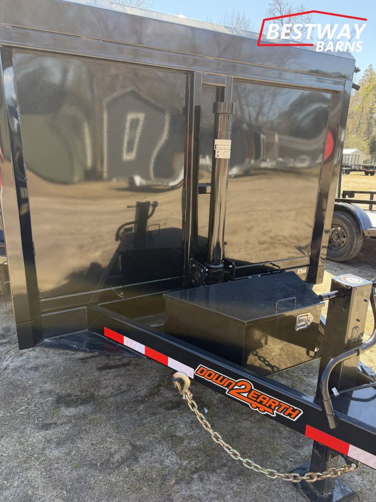 New 2026 Down 2 Earth 7 X 14 HIGH SIDE TELESCOPIC 14K Dump