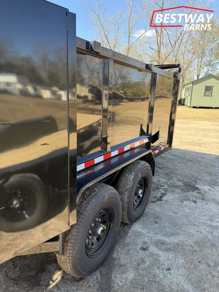 New 2026 Down 2 Earth 7 X 14 HIGH SIDE TELESCOPIC 14K Dump