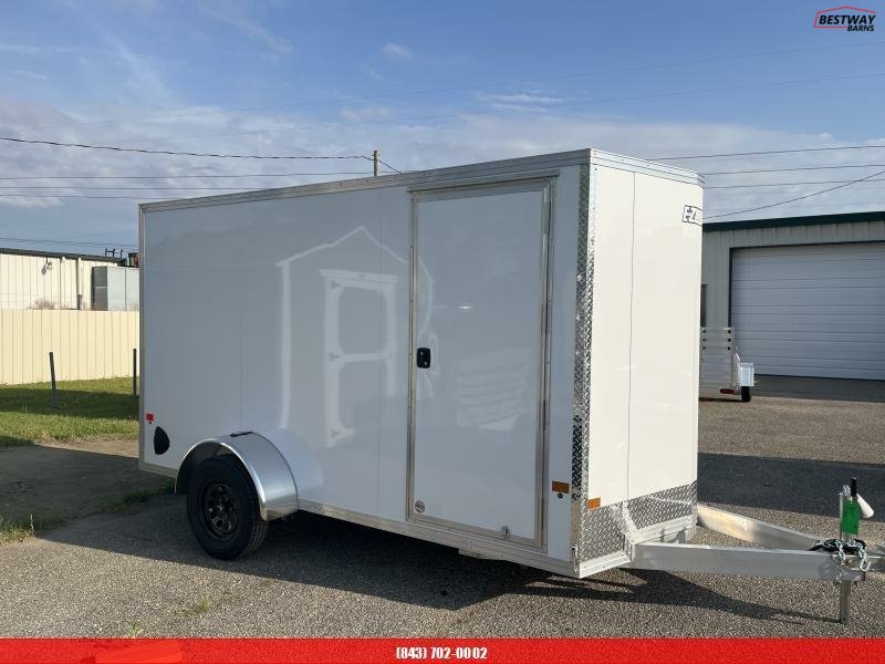 New 2025 Alcom 6X12 SA ALUMINUM Enclosed Cargo