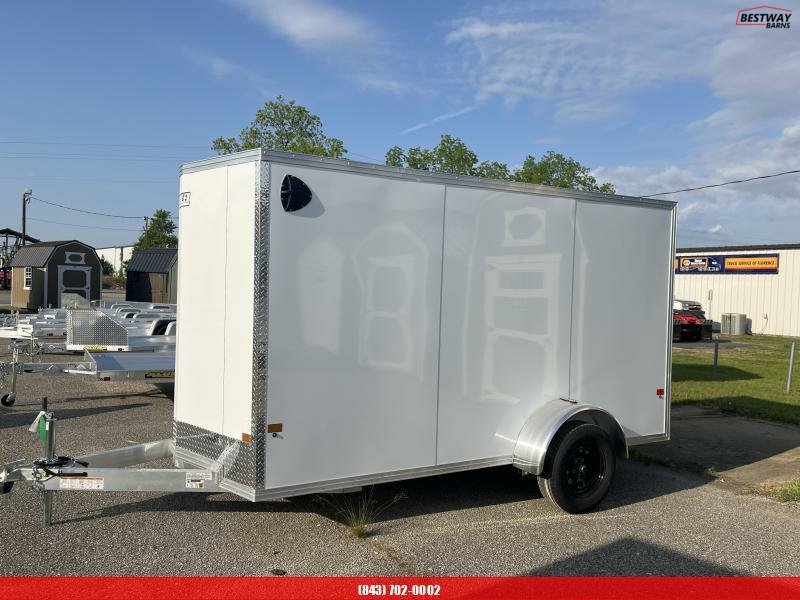 New 2025 Alcom 6X12 SA ALUMINUM Enclosed Cargo