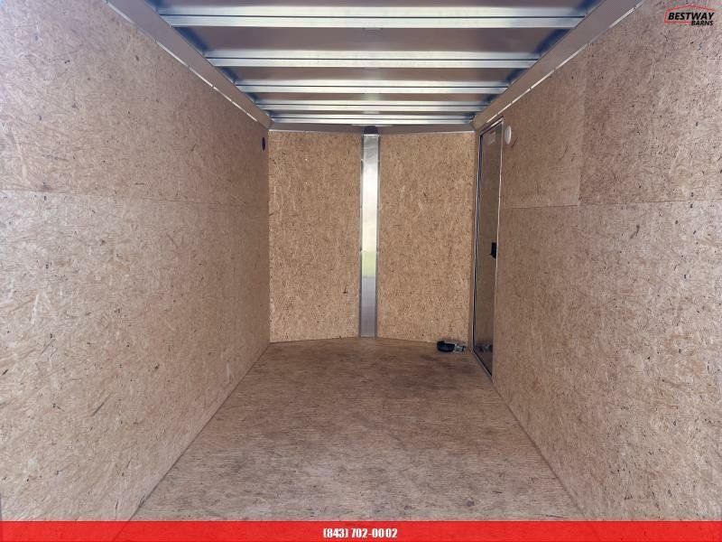 New 2025 Alcom 6X12 SA ALUMINUM Enclosed Cargo