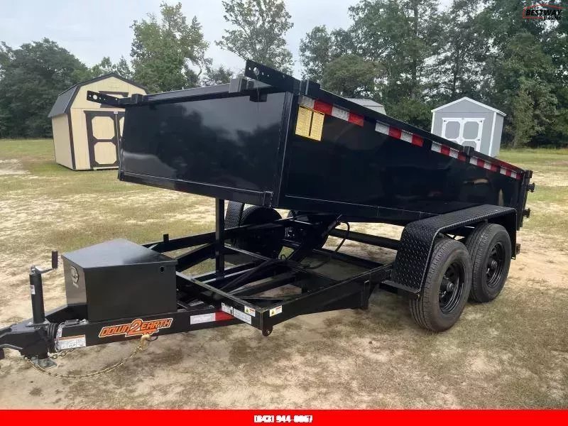 New 2026 Down 2 Earth Trailers 6 X 12 10k Dump