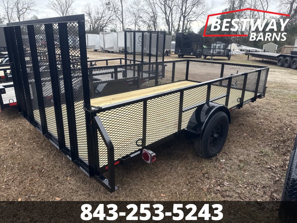New 2026 Clay's Trailers 82 X 14 HIGH SIDE Utility