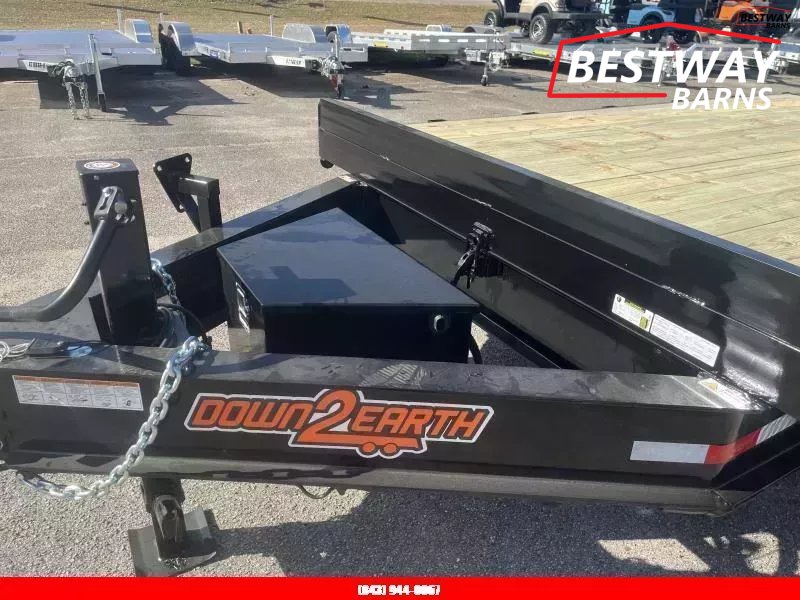 New 2026 Down 2 Earth 102 X 24 POWER TILT DECKOVER Equipment