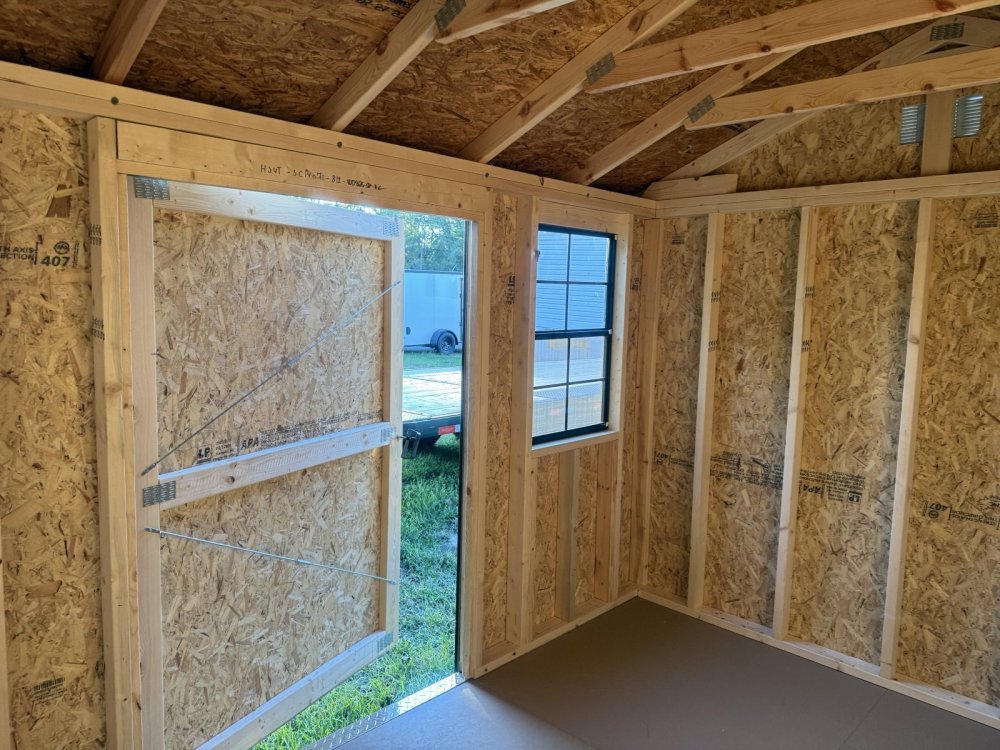 New 2025 Old Hickory 8X12 SIDE UTILILTY SHED Utility Shed