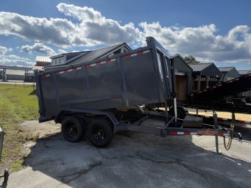 New 2026 Down 2 Earth Trailers 6 X 12 10k High Side comercial Dump