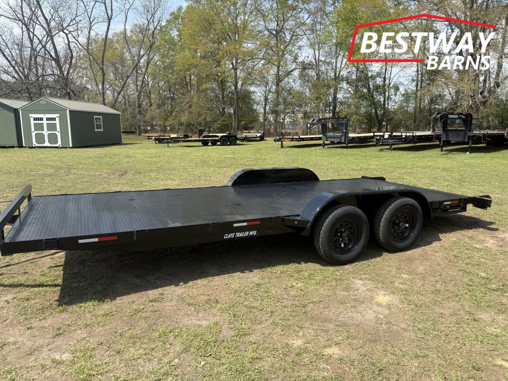 New 2026 Clay's Trailers STEEL DECK 7X20 Car Hauler