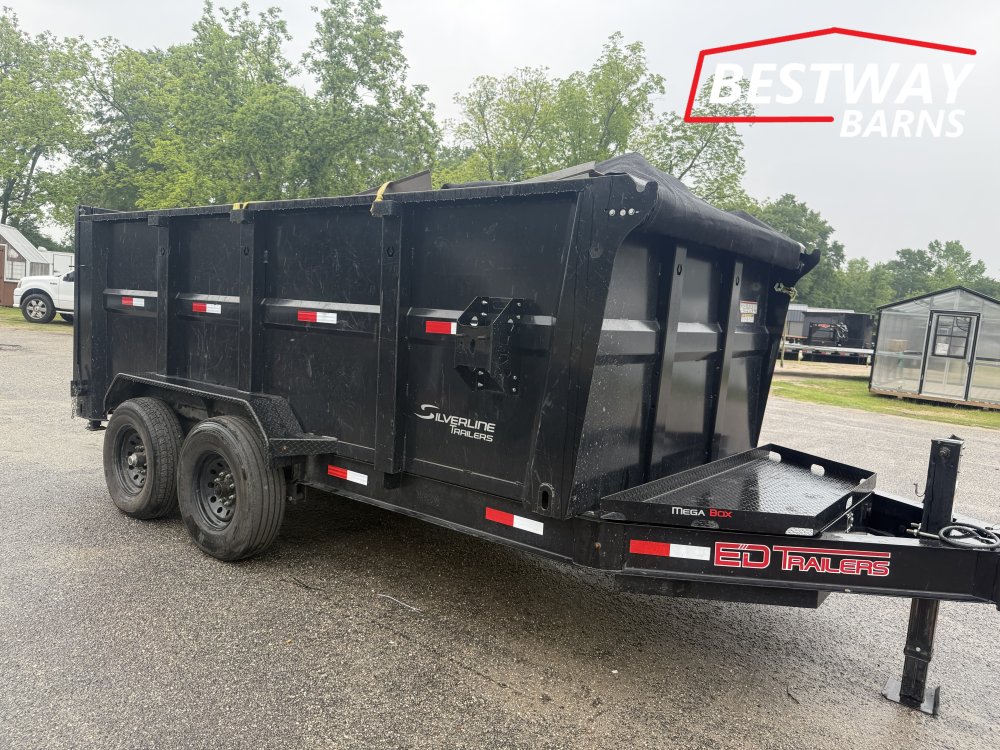 REPO 2025 ED Trailers 7X14 HIGH SIDE REPO DUMP Dump