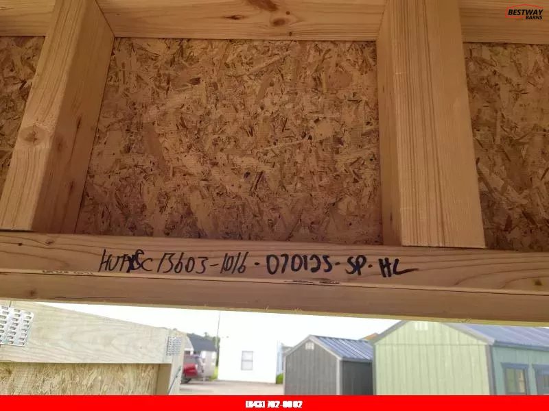 New 2025 Old Hickory 10X16 Utility Shed