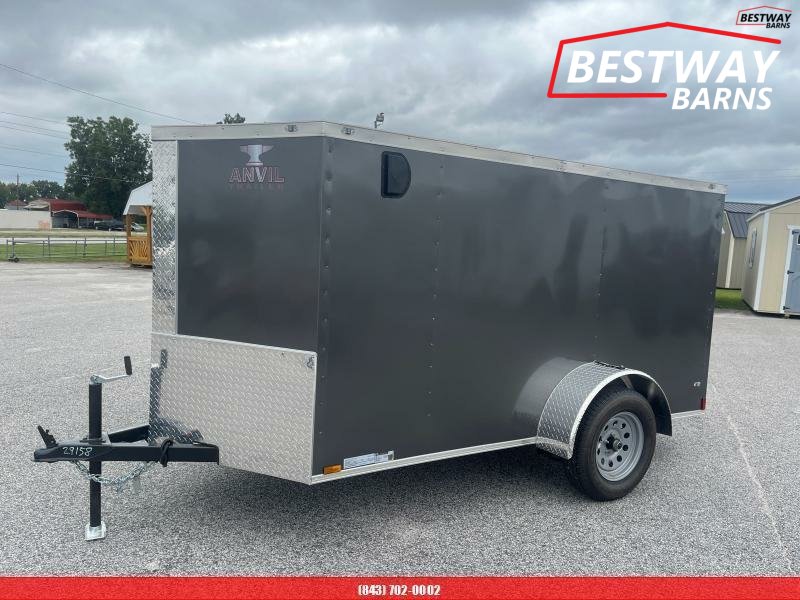 REPO 2024 Anvil 5X10 W/ DOOR HOME Carolina Fin Repo Enclosed Cargo