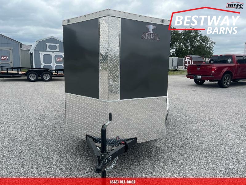 REPO 2024 Anvil 5X10 W/ DOOR HOME Carolina Fin Repo Enclosed Cargo