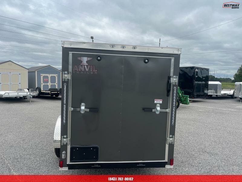 New 2024 Anvil 5X10 W/ DOOR HOME Carolina Fin Repo Enclosed Cargo