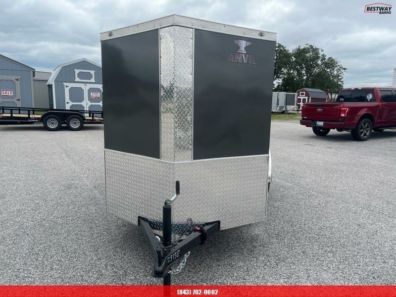 New 2024 Anvil 5X10 W/ DOOR HOME Carolina Fin Repo Enclosed Cargo