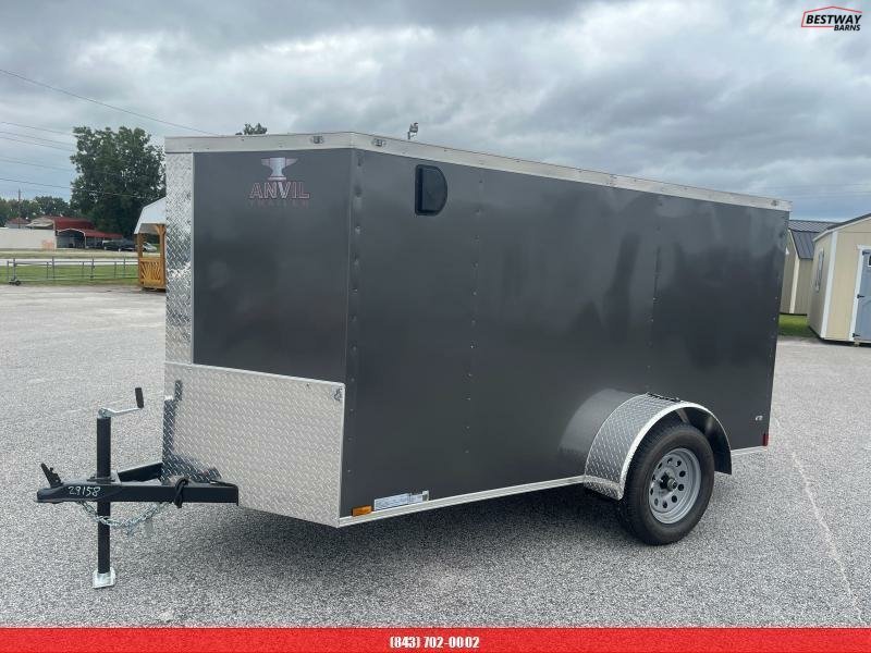 New 2024 Anvil 5X10 W/ DOOR HOME Carolina Fin Repo Enclosed Cargo