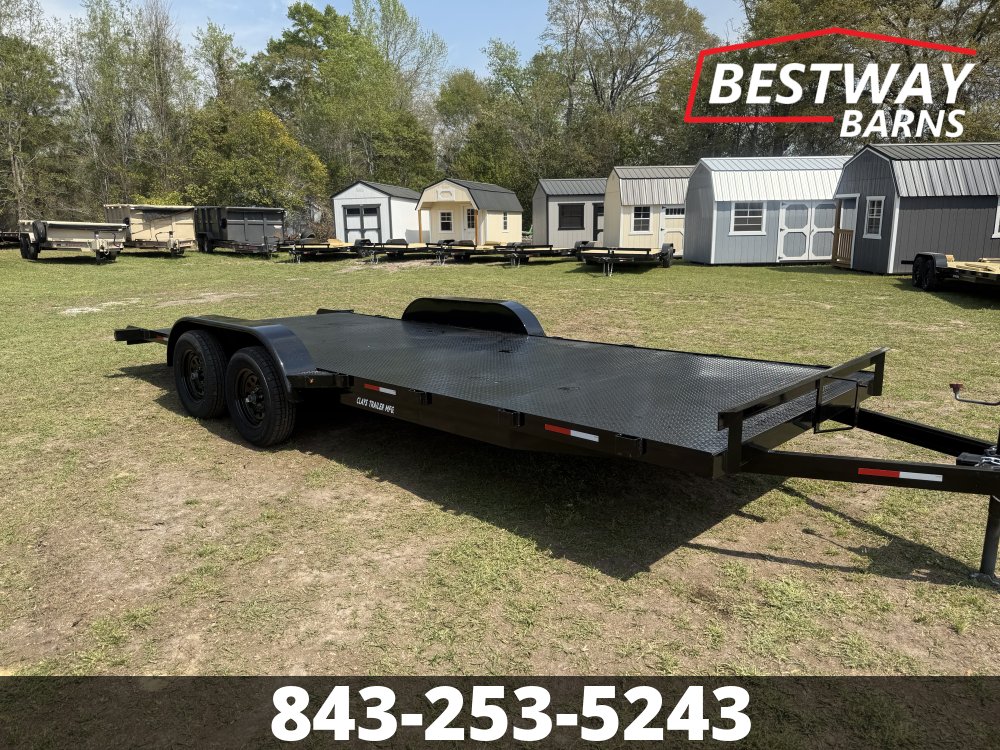 New 2026 Clay's Trailers STEEL DECK 7X20 Car Hauler
