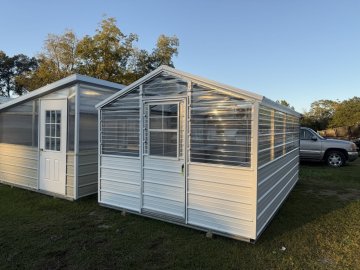 New 2025 Heritage Building 10X16 GREENHOUSE Utility Shed