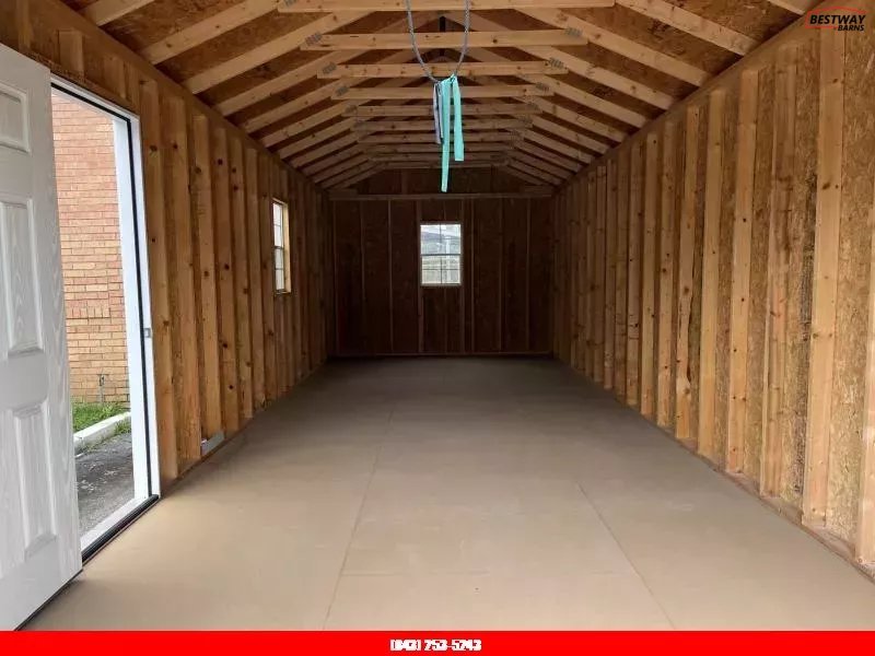 New 2025 Old Hickory 12X28 UTILITY SHED GARAGE Utility Shed