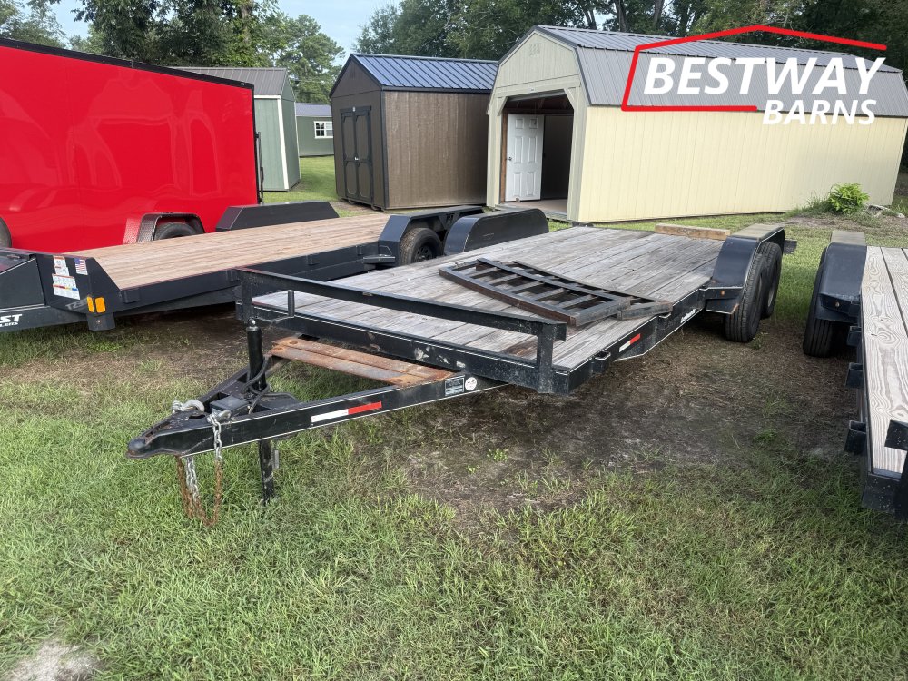 REPO 2024 Clay's Trailers 7X18 Car Hauler